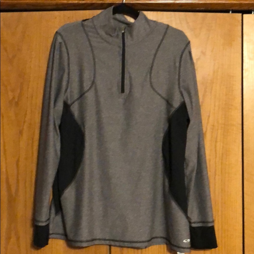 Champion long sleeve 3/4 Zip cardio pullover